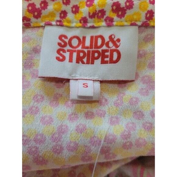 Solid & Striped Wrap Midi Floral Women Skirt Size Small - Picture 5 of 5